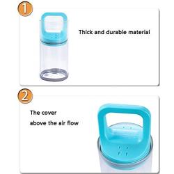 Xigeapg 2Pcs Pull Type Glass Food Storage Bottlevacuum Sealed Can Heat Resistant Miscellaneous Grains Storage Tank Storage Cup Candy Jar