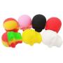 Bouteilles en Silicone 3ml 50pcs/lot Mini forme crâne Couleurs assorties pour stockage de wax, dabs, concentrés (50) Bouteilles en Silicone 3ml 50pcs/lot Mini forme crâne Couleurs assorties pour stockage de wax, dabs, concentrés (50)