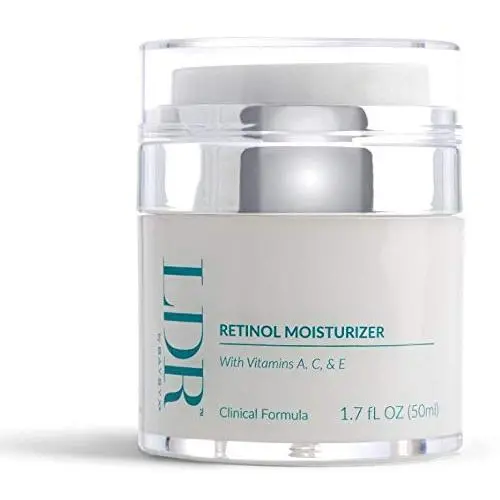 LDR by Baysyx - Retinol Moisturizer (1.7 Oz) | Fortified with Vitamins A, C & E | Nighttime Luminating Antioxidant Formula to Eliminate Wrinkles & Fine Lines | Made in the USA from Natural Ingredients LDR by Baysyx - Retinol Moisturizer (1.7 Oz) | Fortified with Vitamins A, C & E | Nighttime Luminating Antioxidant Formula to Eliminate Wrinkles & Fine Lines | Made in the USA from Natural Ingredients