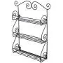 Agelloc 3-Tier Spice Rack Organizer Spice Jars Bottle Holder Storage Shelf Wall Mounted Storage Container for Kitchenware Bathroom Cans Foods Spice Office Agelloc 3-Tier Spice Rack Organizer Spice Jars Bottle Holder Storage Shelf Wall Mounted Storage Container for Kitchenware Bathroom Cans Foods Spice Office