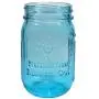 Bouteilles en verre Sunshine Mason Co. Blue Vintage, Bouchon Argenté, Format Régulier (6 Pièces) Bouteilles en verre Sunshine Mason Co. Blue Vintage, Bouchon Argenté, Format Régulier (6 Pièces)