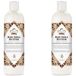 PACK OF 2 - Nubian Raw Shea Butter Body Lotion, 13.0 FL OZ