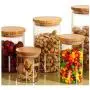 Bouteilles de Rangement en Verre Transparent pour Graines, Épices, Thé, Feuilles de Café, Graines de Café, Bonbons, Aliments – Pots de Rangement de Cuisine, 650ml Bouteilles de Rangement en Verre Transparent pour Graines, Épices, Thé, Feuilles de Café, Graines de Café, Bonbons, Aliments – Pots de Rangement de Cuisine, 650ml