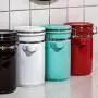 Ceramic Sealed Jars, Moisture-Proof Kitchen Food Containers, Storage Of Coffee Beans/Cereal/Oatmeal/Milk Powder