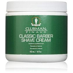 Clubman Shave Cream 16 Ounce Jar (473ml) (6 Pack)