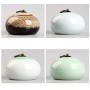 Porcelain Tea Box Kitchen Storage Bottles Food Stash Jar Airtight Smell Proof Container Tea Coffee Storage Tank Small Tea Jar,3