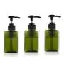 100ml / 3.3oz Refillable Empty Plastic Pump Bottles Jars Set for Makeup Cosmetic Bath Shower Shampoo Hair-Conditioner Toiletries Liquid Containers Bathroom Accessory Set (Green) 100ml / 3.3oz Refillable Empty Plastic Pump Bottles Jars Set for Makeup Cosmetic Bath Shower Shampoo Hair-Conditioner Toiletries Liquid Containers Bathroom Accessory Set (Green)