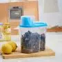 2L Aufbewahrungsbox Müsli-Auffresser Aufbewahrungsboxen Gläser Behälter Küchen Lebensmittel Getreide Reis Behälter – Schönes