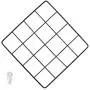 Support Mural pour Fleurs Artificielles avec Grille en Fer Milue – Rangement de Photographies pour Maison Décoration Murale Support Mural pour Fleurs Artificielles avec Grille en Fer Milue – Rangement de Photographies pour Maison Décoration Murale