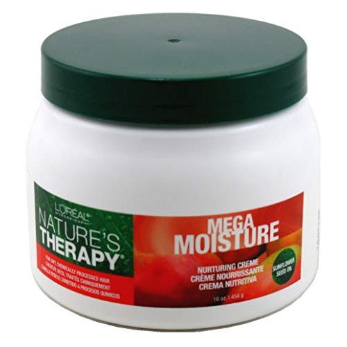Loreal Natures Therapy Mega Moisture Creme 16 Ounce Jar (473ml) (3 Pack)
