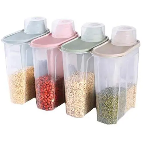 Réservoir de Stockage en PP Plastique Alimentaire Boîte de Stockage Scellée (Couleur : A)