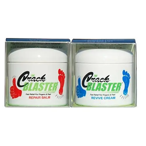 Kraterschauer Reparatur – Lippenpflege, Fersenkorrektur, Fingereinlaufsalbe und Crack Blaster Revive Trockene Haut & Körpercreme