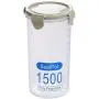 2 Stück 1500ml Müsli Behälter, luftdichte Kunststoffbehälter, ideal für Lebensmittelbehälter, Küchenaufbewahrung