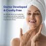Dr. Denese SkinScience Advanced Firming Facial Pads Exfoliate & Deeply Cleanse Pores with Actizone Firming Factor, Glycolic Acid, Peptides & Aloe Vera - Vegan, Paraben-Free, Cruelty-Free - 100 Count