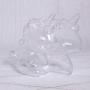 STOBOK Candy Holder Jar Transparent Plastic Unicorn Party Supplies Sugar Containers Favors Container for Wedding Birthday Party Christmas Supplies 12pcs