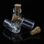 Glass Jars Bottles With Cork Stoppers 10pcs/lot 0.5ml 18x10mm Mini Glass Bottle Vial with Cork Stopper Storage Pendant