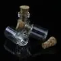 Bouteilles en verre miniatures avec bouchons en liège, 10pcs/lot, 0,5ml, 18x10mm - Petites bouteilles en verre pour stockage et pendentifs. Bouteilles en verre miniatures avec bouchons en liège, 10pcs/lot, 0,5ml, 18x10mm - Petites bouteilles en verre pour stockage et pendentifs.