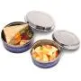 SPICE PEOPLE Thai Enamel Lunch Box - Blue Enamel Lunch Box Stainless - Blue Enamel Bento Box - Storage Container Stainless - Tiffin Box - Lunch Bots 2 Set - Stainless Steel Enamel Lunch Containers SPICE PEOPLE Thai Enamel Lunch Box - Blue Enamel Lunch Box Stainless - Blue Enamel Bento Box - Storage Container Stainless - Tiffin Box - Lunch Bots 2 Set - Stainless Steel Enamel Lunch Containers