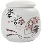 7.5x7.5Cm Ceramic Tea Box Small Tea Canister Kitchen Salt Sugar Seasoning Dried Nuts Storage Container Home Storage Bottles Jars,Yuhe 7.5x7.5Cm Ceramic Tea Box Small Tea Canister Kitchen Salt Sugar Seasoning Dried Nuts Storage Container Home Storage Bottles Jars,Yuhe