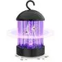 Elektrischer Mückenvernichter Lampe, Mückenfallenlampe mit Licht, Insektenvernichter, Fliegenfalle, sichere & ungiftige Lampe für Innen- und Außenbereich, Schlafzimmer, Küche