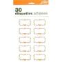 The Perfect Pack of 30 Labels Adhesives LPF accessoires-6585010