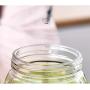 Tree House Glass Storage jar Lids, Versatile Food Storage Canisters Pack of 6 Tray-B 260mlx6