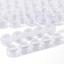 Anladia 3g Gram Jar Sample Cosmetic Containers Plastic Bottle Pot Lotion Cream Tool 100pcs