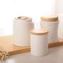creative ceramic Spice jar Sealed storage jars in the kitchen seasoning jars Spice jar airtight salt sugar-D