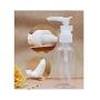 6PCS Empty Refillable 30ml/60ml/75ml/100ml Plastic Clear Travel Lotion Cream Dispenser Bottle Jars with White Pump for Makeup Cosmetic Bath Shower Toiletries Containers Leak Proof (30ml/ 1oz)