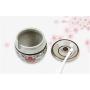 Mini Spice Jars Kitchen ceramic spice box Japanese hand-painted with spoon spoon seasoning box