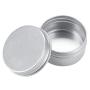 Tosnail 48 Pack 1 oz. Round Tins Lip Balm Tin Container Cosmetic Containers with Screw Thread Lid