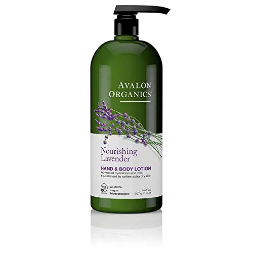 Avalon Organics Nährende Lavendel Hand- & Körperlotion, 100 ml