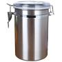 Enterest Coffee Bean Canister Easy to Stack for compact Storage Airtight Container Preserves Food Freshness 6 Sizes Stainless Steel Material Storage Jar (6 Sizes)