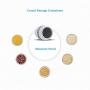Ceramic Cereal Containers Canister Jar with Lids, Airtight Large Food Storage Containers for Kitchen Pantry Organization Flour Rice Candy Bulk, 10L, 27x21cm