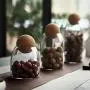 Bouteilles et bocaux de rangement - Réservoir en verre pour cuisine - Canettes étanches - Rangement de denrées alimentaires, céréales - Contenant en pot, récipient pour thé - Outil multifonction pour cuisine Bouteilles et bocaux de rangement - Réservoir en verre pour cuisine - Canettes étanches - Rangement de denrées alimentaires, céréales - Contenant en pot, récipient pour thé - Outil multifonction pour cuisine