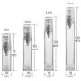6 FLASONS POMMEAU VIDE RÉSINE TRANSPARENTE 5ml/10ml/12ml/15ml, Doseur Voyageable Rechargeable, Idéal pour Essences, Nettoyants, Émulsions (10ml/0.34oz) 6 FLASONS POMMEAU VIDE RÉSINE TRANSPARENTE 5ml/10ml/12ml/15ml, Doseur Voyageable Rechargeable, Idéal pour Essences, Nettoyants, Émulsions (10ml/0.34oz)