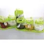 Tree House Canisters Sets for The Kitchen, Small Glass Storage Jar Seasoning Pot with Lids Pack of 6-F 350mlx5+600ml Tree House Canisters Sets for The Kitchen, Small Glass Storage Jar Seasoning Pot with Lids Pack of 6-F 350mlx5+600ml