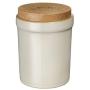 Denby Linen Storage Jar, Medium, Cream