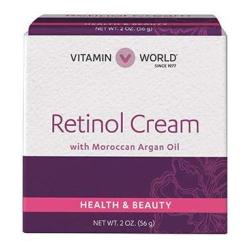 Vitamin World Retinol Cream, 2 oz, A 100,000 IU per oz