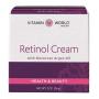 Vitamin World Retinol Cream, 2 oz, A 100,000 IU per oz