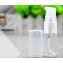 12pcs Empty Spray Bottles Travel Size Refillable PortableContainer Jar Toiletry Bottles for Emollient Water Shower Gel Emulsion Hair Spray Cream Hand Wash Liquid(15ml/0.5oz)