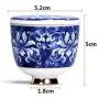 Bouteille de thé en porcelaine miniature, pot de café, récipient de cuisine, pot de rangement pour thé, café, sucre, blanc et bleu. Bouteille de thé en porcelaine miniature, pot de café, récipient de cuisine, pot de rangement pour thé, café, sucre, blanc et bleu.