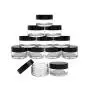 20G/20ML Round Clear Jars- Empty Plastic Cosmetic Jars DIY Creams/Sample/Glitter Storage Refill Cosmetic Bottle with Black Lids for Lotion Lip Balms Make up Balm Travel Tester (24PCS) 20G/20ML Round Clear Jars- Empty Plastic Cosmetic Jars DIY Creams/Sample/Glitter Storage Refill Cosmetic Bottle with Black Lids for Lotion Lip Balms Make up Balm Travel Tester (24PCS)
