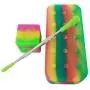 Contenants en Silicone SZBS 9ml + 75ml Assortis, Idéal pour Stockage Huile de Précision, Cire, Concentrés - Avec Tige Métallique (10). Contenants en Silicone SZBS 9ml + 75ml Assortis, Idéal pour Stockage Huile de Précision, Cire, Concentrés - Avec Tige Métallique (10).