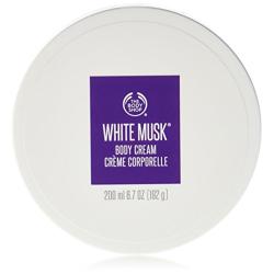 The Body Shop White Musk Body Cream, 6.7 Fluid Ounce