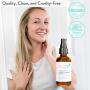 Natural Collagen Peptide Complex Serum, Large 2 oz. Bottle – Anti-Aging Serum for Face + Hyaluronic Acid and Vitamin E Plumps Wrinkles, Repairs and Brightens Skin, and Fades Dark Spots by Eva Naturals
