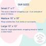 Tiny Village People - Reusable beeswax storage wraps Plastic Free Eco Friendly Plastic Wrap Alternative, Natural Antibacterial Beeswax Food Wrap, Keeps food fresher for longer Pack of 3