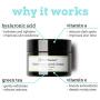 Eve Hansen Hyaluronic Acid Cream for Face | Natural Face Moisturizer, Neck Cream, Anti-Wrinkle Cream | Anti Aging Face Cream for Women, Mens Moisturizer for Face w/Organic Botanical Extracts 1.75oz