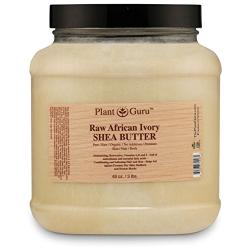 Raw African Shea Butter 3 lbs Bulk Unrefined 100% Pure Natural Ivory / White Grade A DIY Body Butters, Lotion, Cream, lip Balm & Soap Making Supplies, Eczema & Psoriasis Aid, Stretch Mark Product