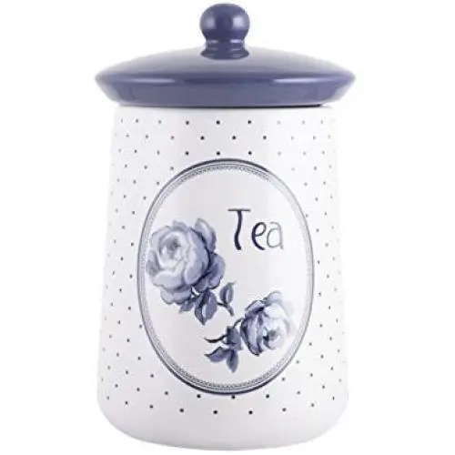 Pot en céramique Vintage Indigo par Creative Tops, Katie Alice, 16 x 9 cm (6 x 3,6 cm) Pot en céramique Vintage Indigo par Creative Tops, Katie Alice, 16 x 9 cm (6 x 3,6 cm)